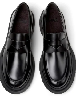 Outlet camper Moccassins Homme Walden Leather Black
