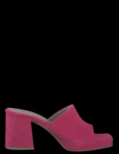 Hot tamaris Mules à Talon femme 27222-20 513 cuir Fuchsia