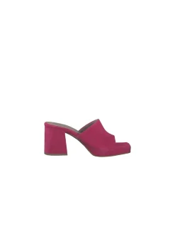 Hot tamaris Mules à Talon femme 27222-20 513 cuir Fuchsia