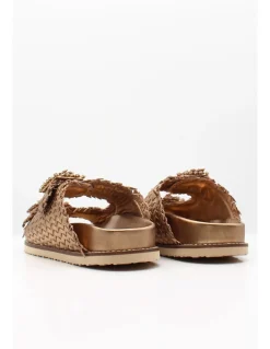 Outlet inuovo Mules Deux Lanières Femme 395010 copper