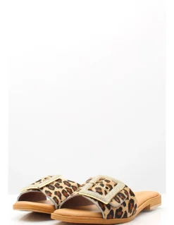 Clearance sandro rosi Mules Femme 4335 Leopard
