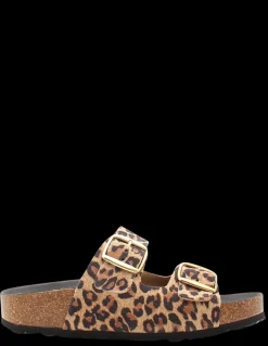 Hot hylton Mules Femme 6497 Léopard