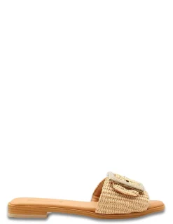 Discount sandro rosi Mules Femme 4268 Rafia