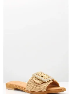 Discount sandro rosi Mules Femme 4268 Rafia