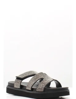 Clearance kharisma Mules Femme 9310 Strass Nero