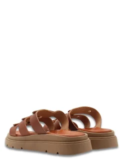 Sale hylton Mules femme alea camel