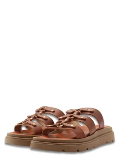 Sale hylton Mules femme alea camel