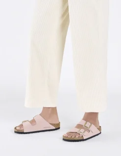 Online birkenstock Mules femme arizona daim rose poudré