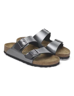 Online birkenstock Mules Femme Arizona Metallic Black