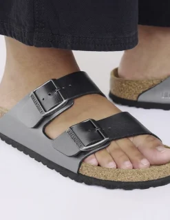 Online birkenstock Mules Femme Arizona Metallic Black