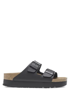 birkenstock Mules Femme Arizona Platform Flex Bf Black Vegan