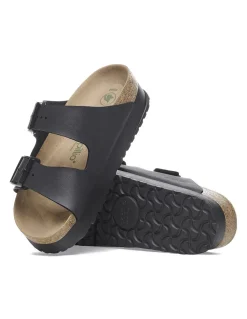 birkenstock Mules Femme Arizona Platform Flex Bf Black Vegan