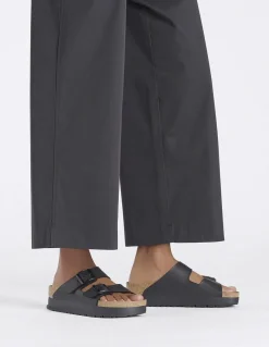 birkenstock Mules Femme Arizona Platform Flex Bf Black Vegan
