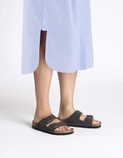 Outlet birkenstock Mules Femme Arizona Velvet Gray