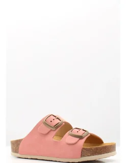 Sale plakton Mules Femme cp beta square Vintage Pink