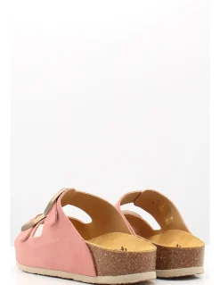 Sale plakton Mules Femme cp beta square Vintage Pink