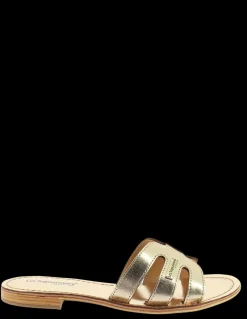 Discount Les tropeziennes par M.Belarbi Mules femme Damia cuir Or