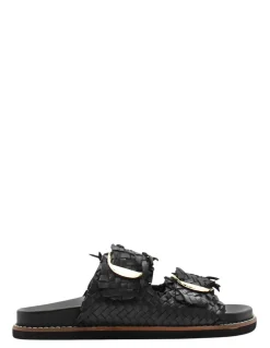 Best hylton Mules Femme en cuir Knot Black
