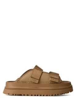 Discount ugg Mules Femme Goldenglow Slide Dark Sand