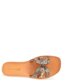 Sale Les tropeziennes par M.Belarbi Mules Femme Hadamia Cuir Serpent