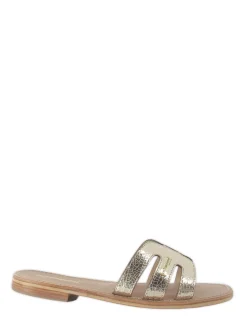 Outlet Les tropeziennes par M.Belarbi Mules Femme Hadamia Cuir Doré