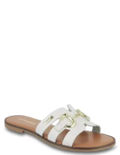 Best Les tropeziennes par M.Belarbi Mules Femme Hamia Blanc