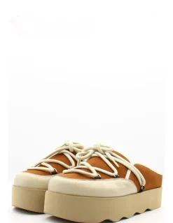 Outlet scholl Mules Femme Lindsay Camel