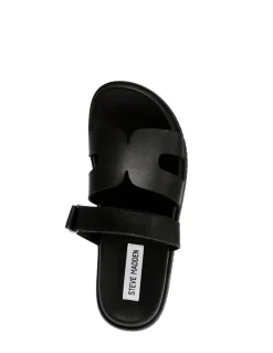 steve madden Mules Femme Missile Noir Cuir