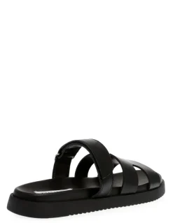 steve madden Mules Femme Missile Noir Cuir
