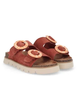 no name Mules Femme sandy slap w Terra