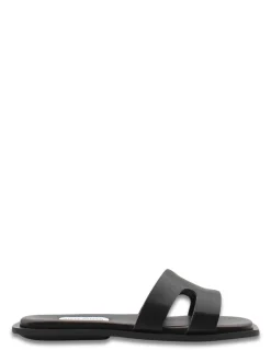 steve madden Mules Femme sofia slides Cuir Noir