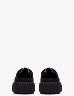 New clarks Mules femme Torhill Mule Imprimé Léopard Daim Noir