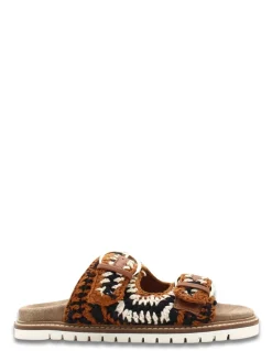 Discount hylton Mules femme tressée Myrina Brown