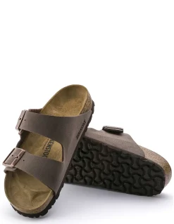 Hot birkenstock Mules homme arizona cuir mocca marron