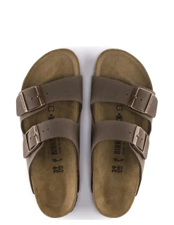 Hot birkenstock Mules homme arizona cuir mocca marron