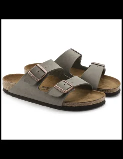 Online birkenstock mules homme arizona cuir stone