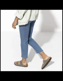 Online birkenstock mules homme arizona cuir stone