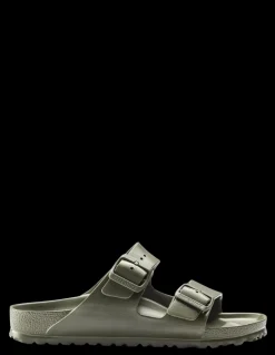 New birkenstock mules homme arizona eva caoutchouc kaki