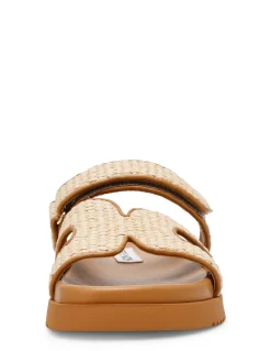 Discount steve madden Mules Missile Raffia – Naturel