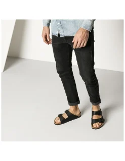 New birkenstock Mules mixte Arizona cuir noir