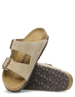 Online birkenstock Mules Mixte arizona suede leather beige