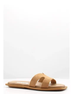 Sale steve madden MulesFemme sofia slides Daim Marron