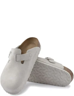 Clearance birkenstock Sabot Femme Boston vl Antique White
