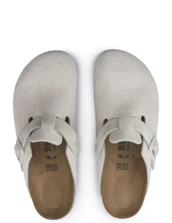 Clearance birkenstock Sabot Femme Boston vl Antique White