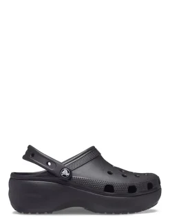 crocs Sabots classic platform clog w blk