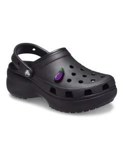 crocs Sabots classic platform clog w blk