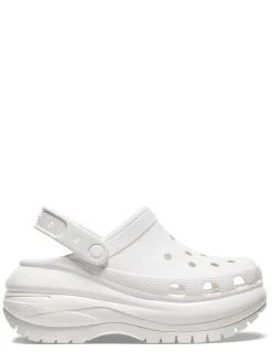 Outlet crocs sabots compensées femme classic mega crush clog