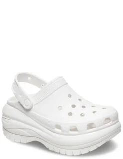 Outlet crocs sabots compensées femme classic mega crush clog
