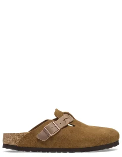 Outlet birkenstock Sabots Femme Boston Leve Braided Mink Marron
