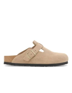 Sale birkenstock Sabots Femme Boston Leve Sandcastle